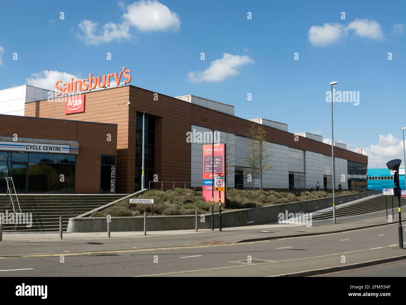Sainsbury`s Supermarkt, Longbridge, Birmingham, West Midlands, England, VEREINIGTES KÖNIGREICH Stockfoto